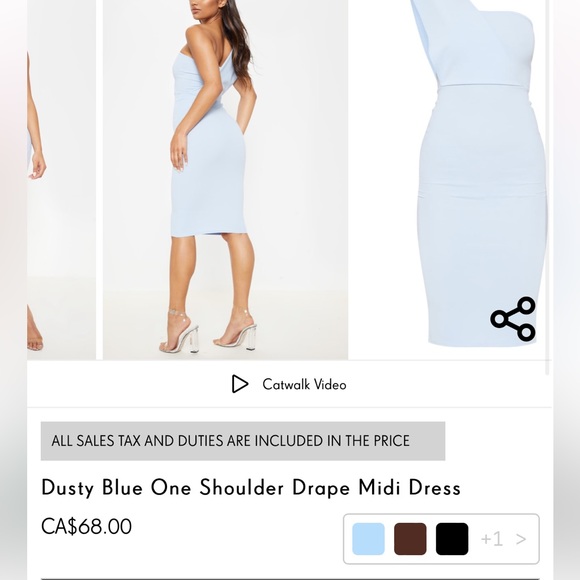 Brand new with tags one should bodycon dress - Picture 2 of 2